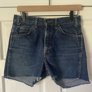 Vintage 90's Levi's Orange Tab Cut Off Shorts